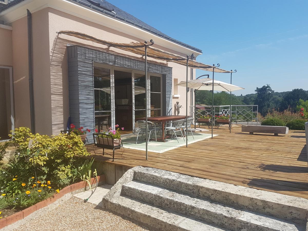 Les Mazeraies Maison D'Hotes Avec Spa Savonnières Exterior foto